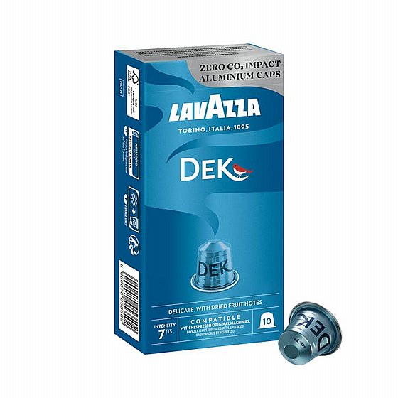 10 ������� ������� ������ ���� �����  LAVAZZA DEK Nespresso