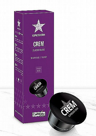 10 ������� ������ ������� ������ ���� ��� Caffitaly Espresso Star Crem 