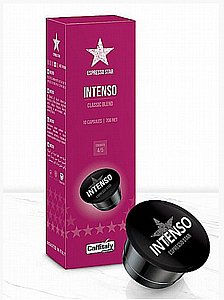 10 ������� ������ ������� ������ ���� ������� Caffitaly Espresso Star Intenso 