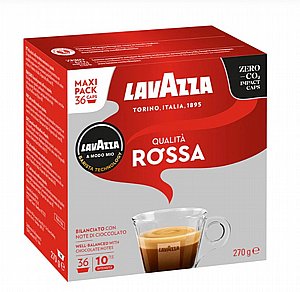 Lavazza Qualita Rossa 36 יחידות קפסולות לוואצה רוסה מקוריות א מודו מיו Lavazza A Modo Mio Lavazza Qualita Rossa 36 יחידות קפסולות לוואצה רוסה מקוריות א מודו מיו Lavazza A Modo Mio
