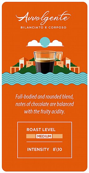 250 ��� ��� ���� ���� ����� �������� 70/30 ���� Mauro Avvolgente Ground Coffee