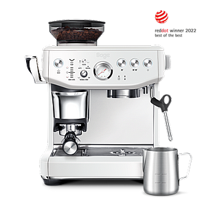 Sage Barista Express Impress SES876SST צבע Sea Salt Sage Barista Express Impress SES876SST צבע Sea Salt