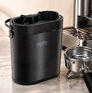 מנקה חשמלי לפורטפילטר Emilio Touch One מנקה חשמלי לפורטפילטר Emilio Touch One
