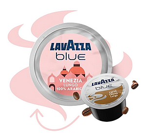 100 קפסולות Lavazza BLUE Tales of Venezia Lungo 100 קפסולות Lavazza BLUE Tales of Venezia Lungo